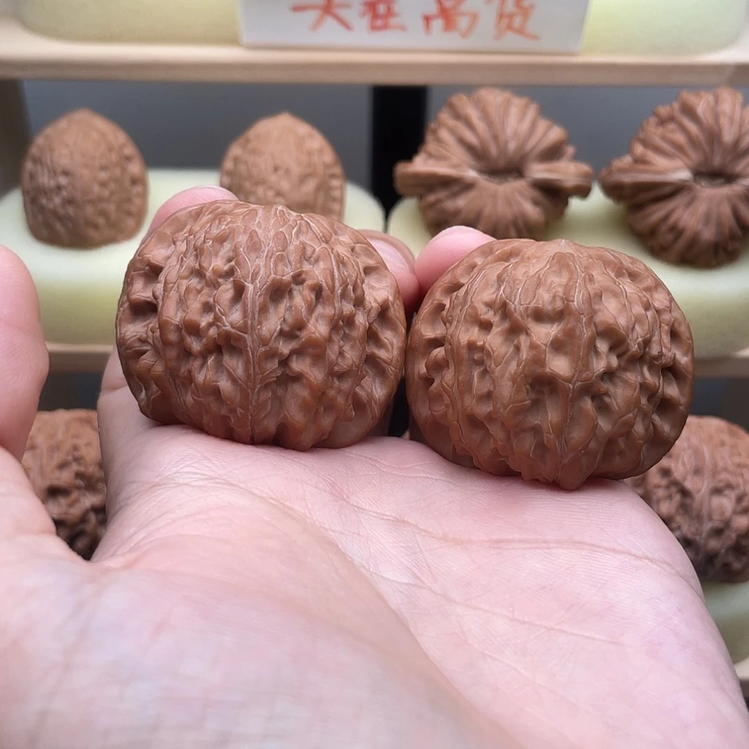 吊坠文玩核桃43全品山地正磨