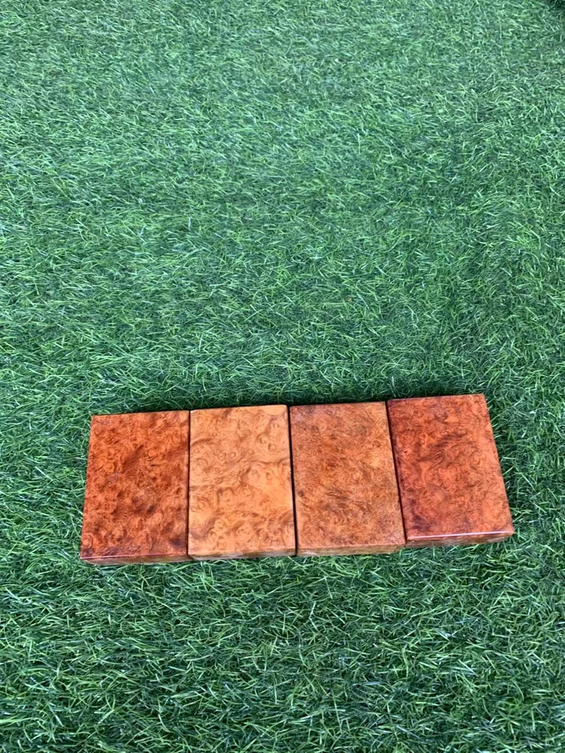 缅甸花梨瘤疤 樱木 烟盒 全独板