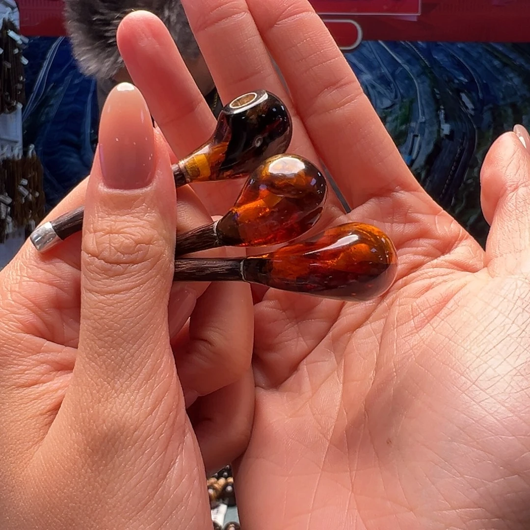 未镶嵌琥珀裸石抚顺琥珀30719多样性发其一