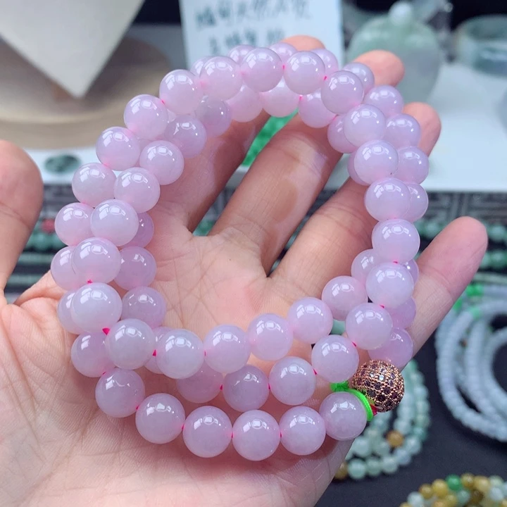 未镶嵌手链翡翠翡翠项链8.8mm