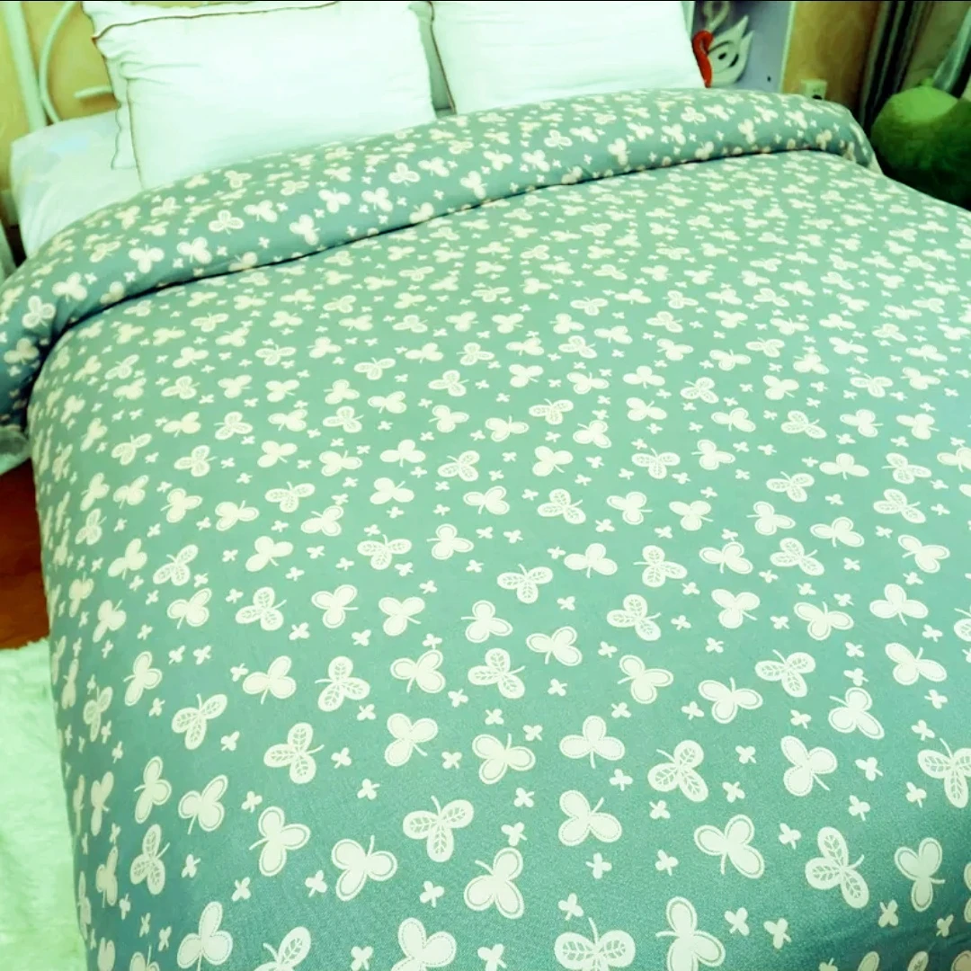 （270）亲肤加厚双人被套2*2.3米 （花韵悠扬）