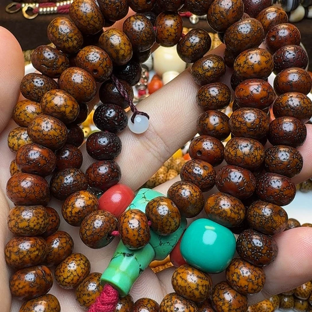 吊坠星月菩提念珠