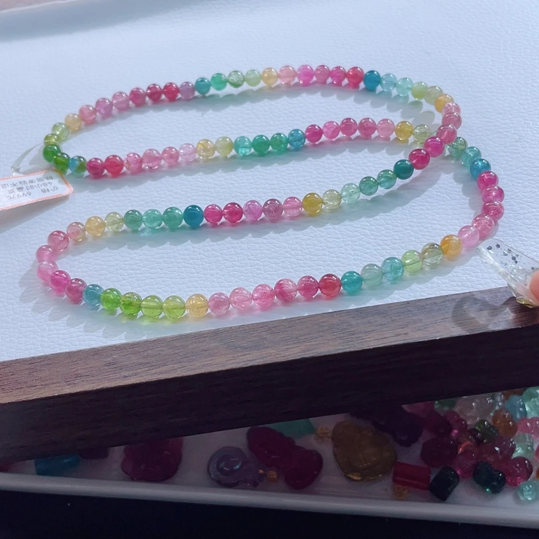 未镶嵌手链碧玺5.8mm左右