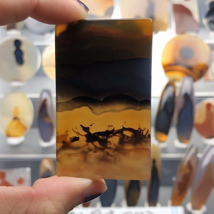 玛瑙/玉髓合金颈饰13