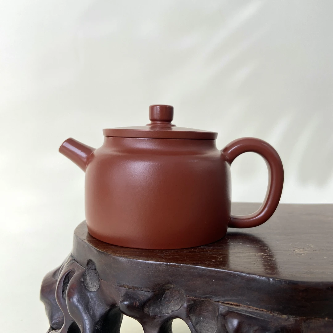宜兴手工紫砂陶 （王小平）150cc茶壶GS4211-20