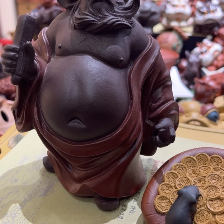 沉***哥紫砂茶宠特惠钟馗