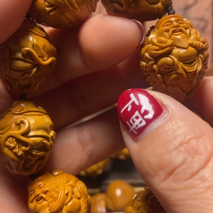 橄榄核手串/手链L****g瑞兽财神