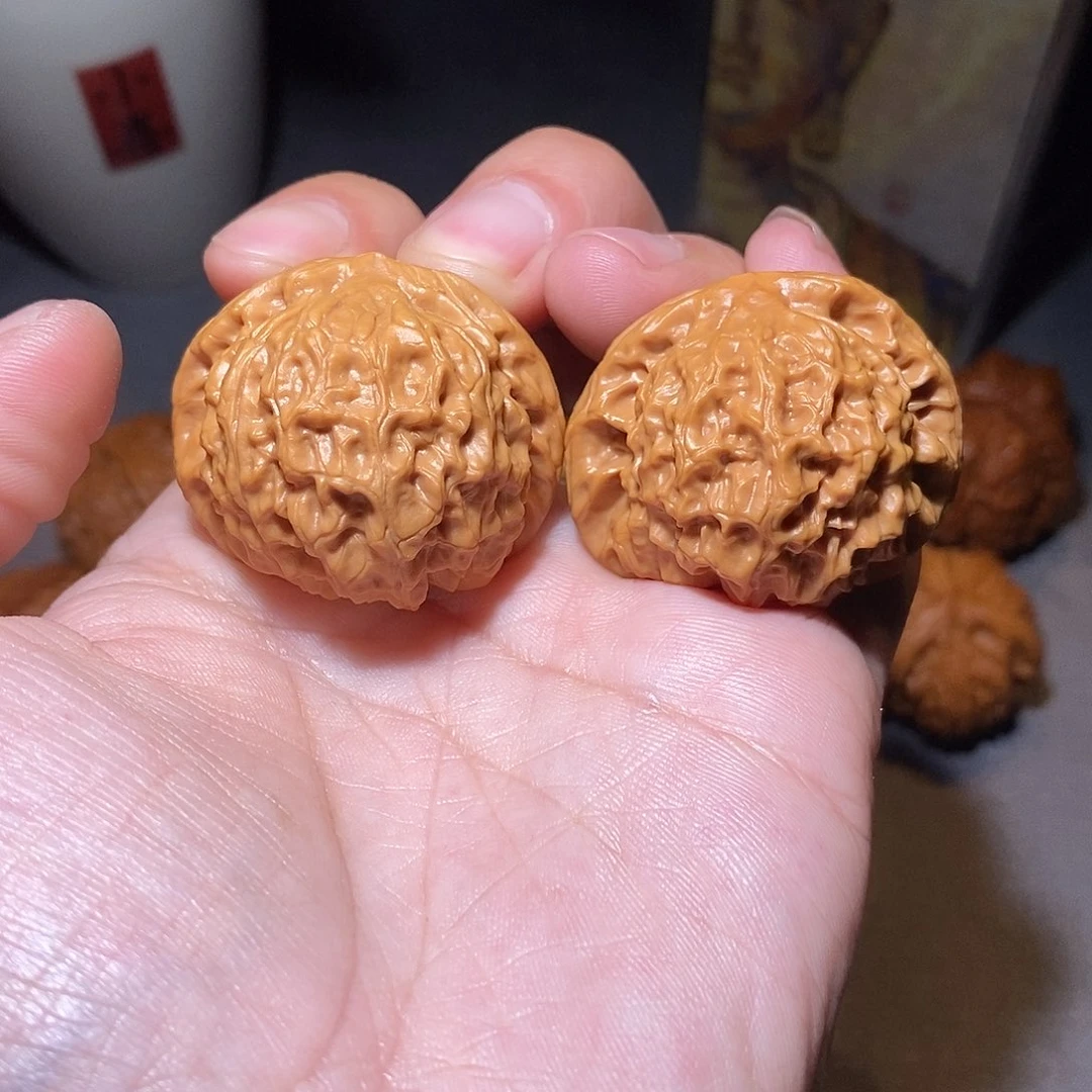 文玩核桃把件全品无修38尺蓟县禅心