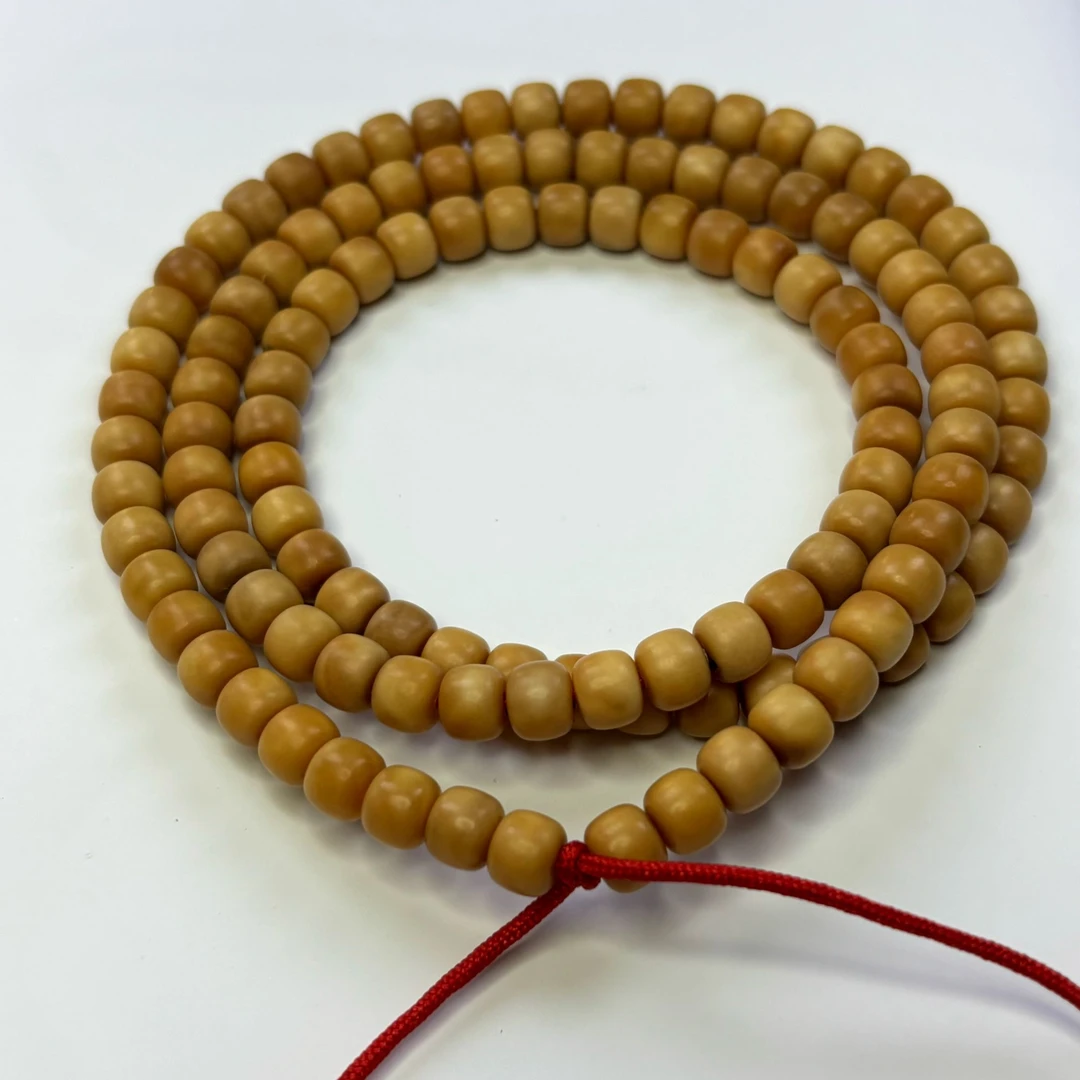 龙脊菩提手串长条108尺寸7x6左右【龙脊老料均有缩尺在意勿拍】