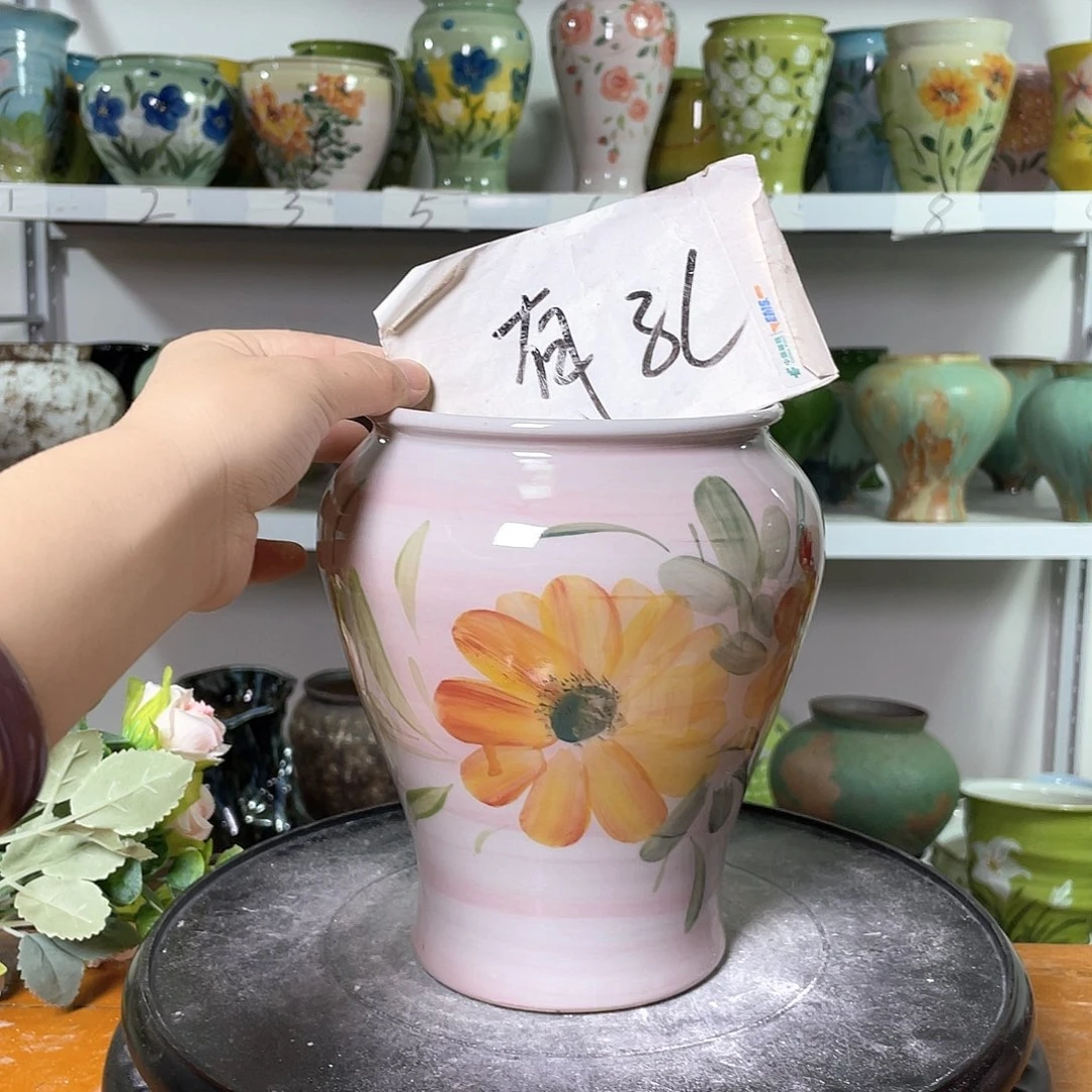 景德镇陶瓷花盆花器暇256