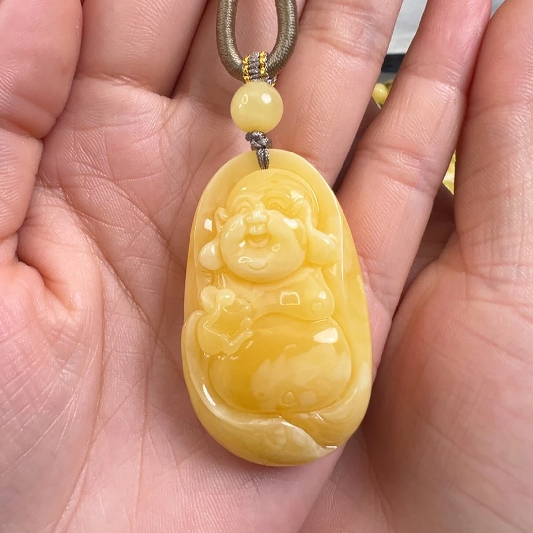 裸石蜜蜡未镶嵌蜜蜡