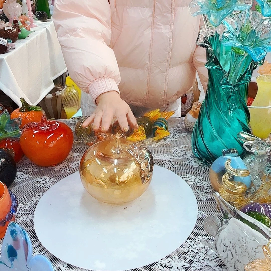 福利不退不换琉璃花瓶花器艺术品