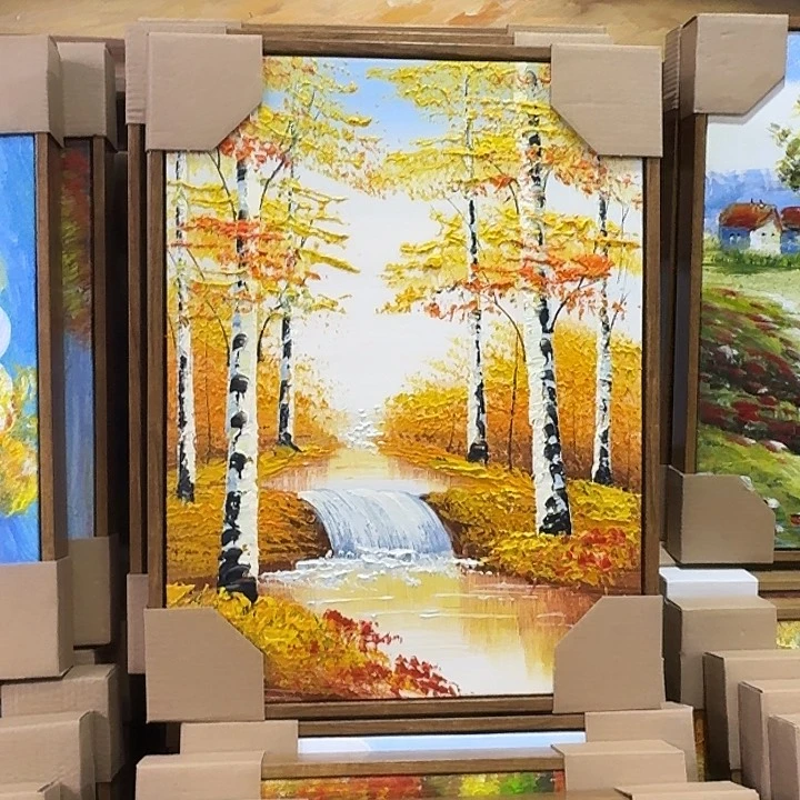 油画油画作品展等活动的大型