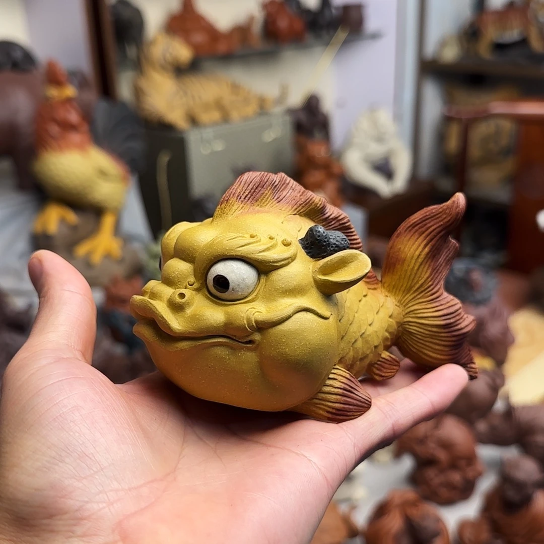 茶宠紫砂宜兴紫砂茶宠