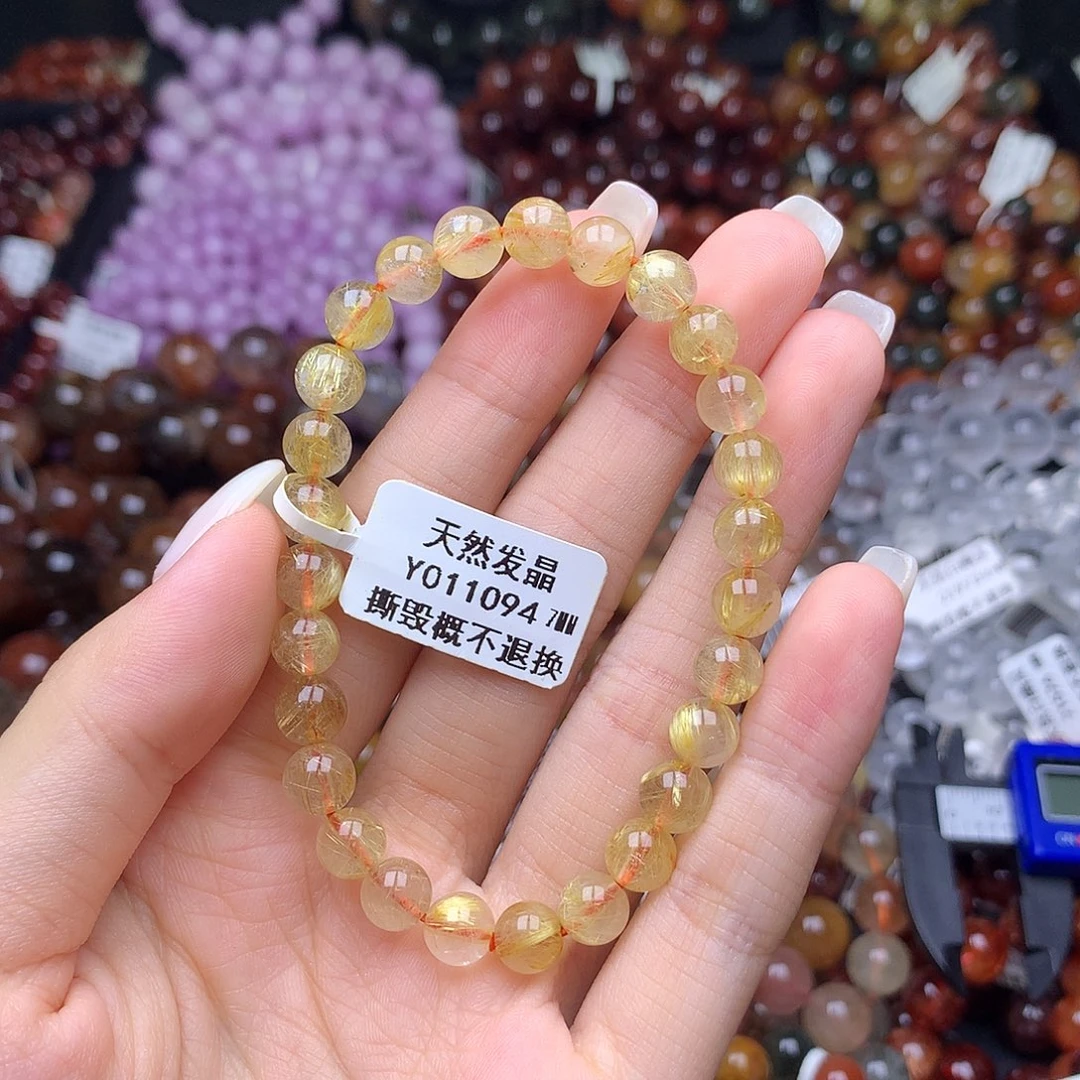 水晶未镶嵌手链,,,,