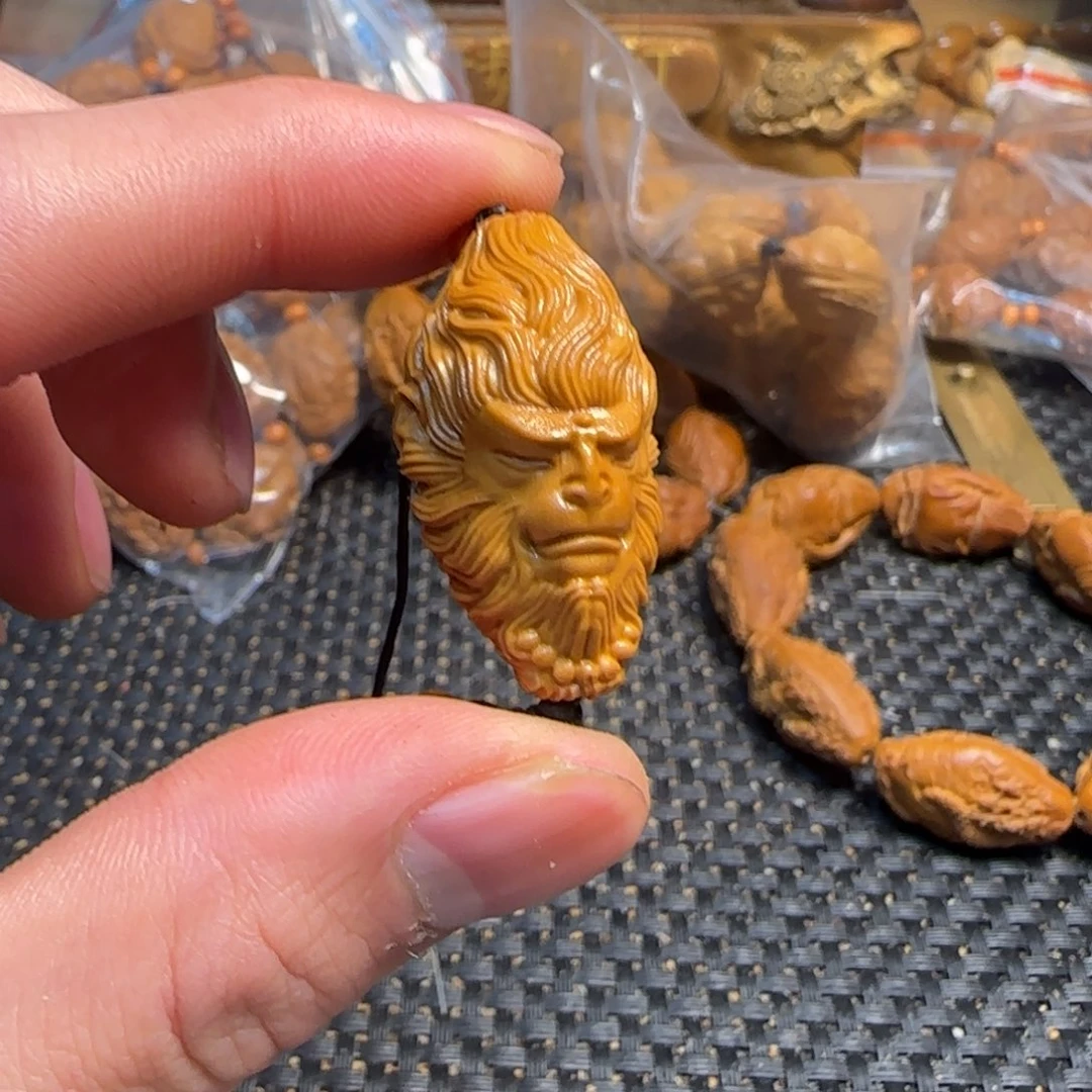 橄榄核手串/手链黑悟空单粒