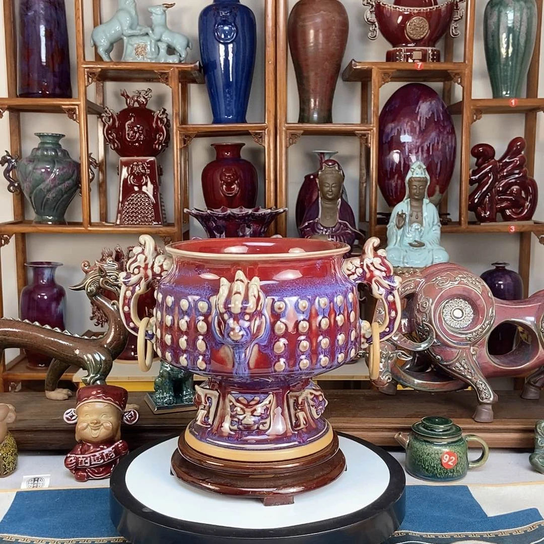 摆件五大名窑钧瓷019