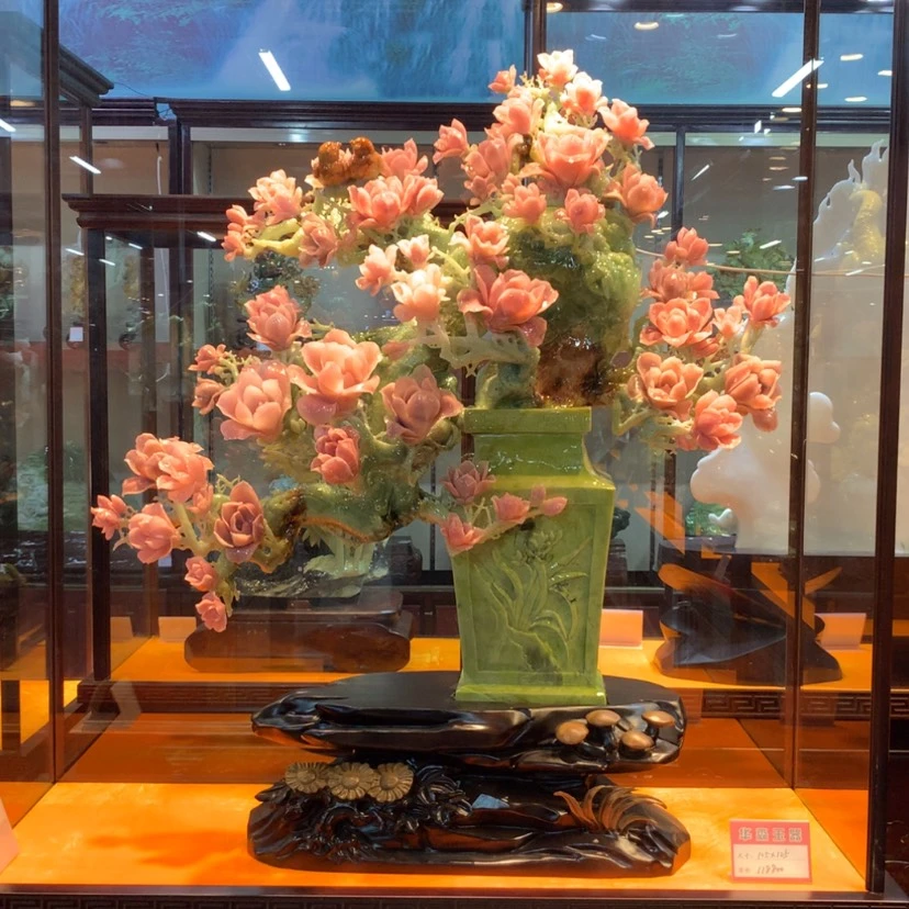 【闪购商品】未镶嵌蛇纹石玉摆件覆膜