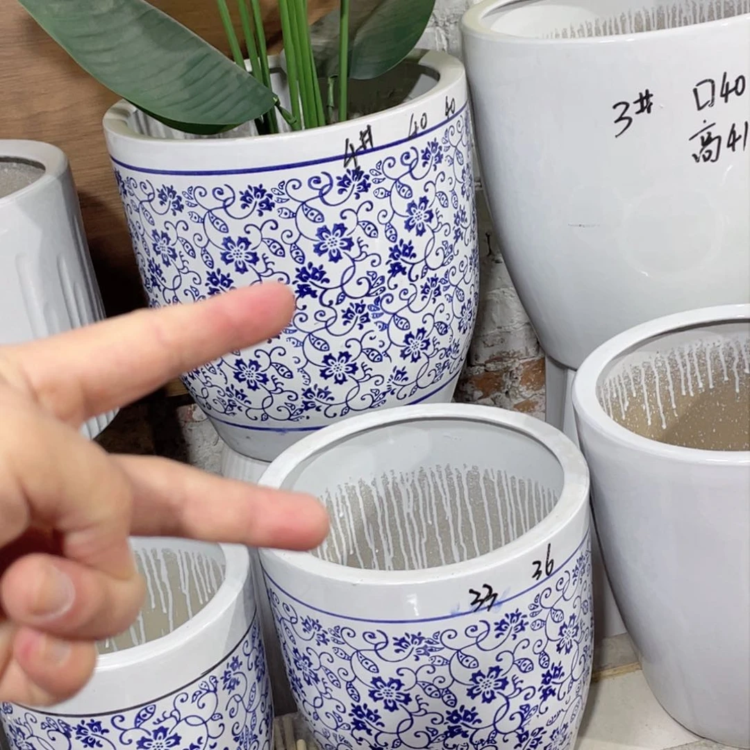 青花款特大号加大号花盆