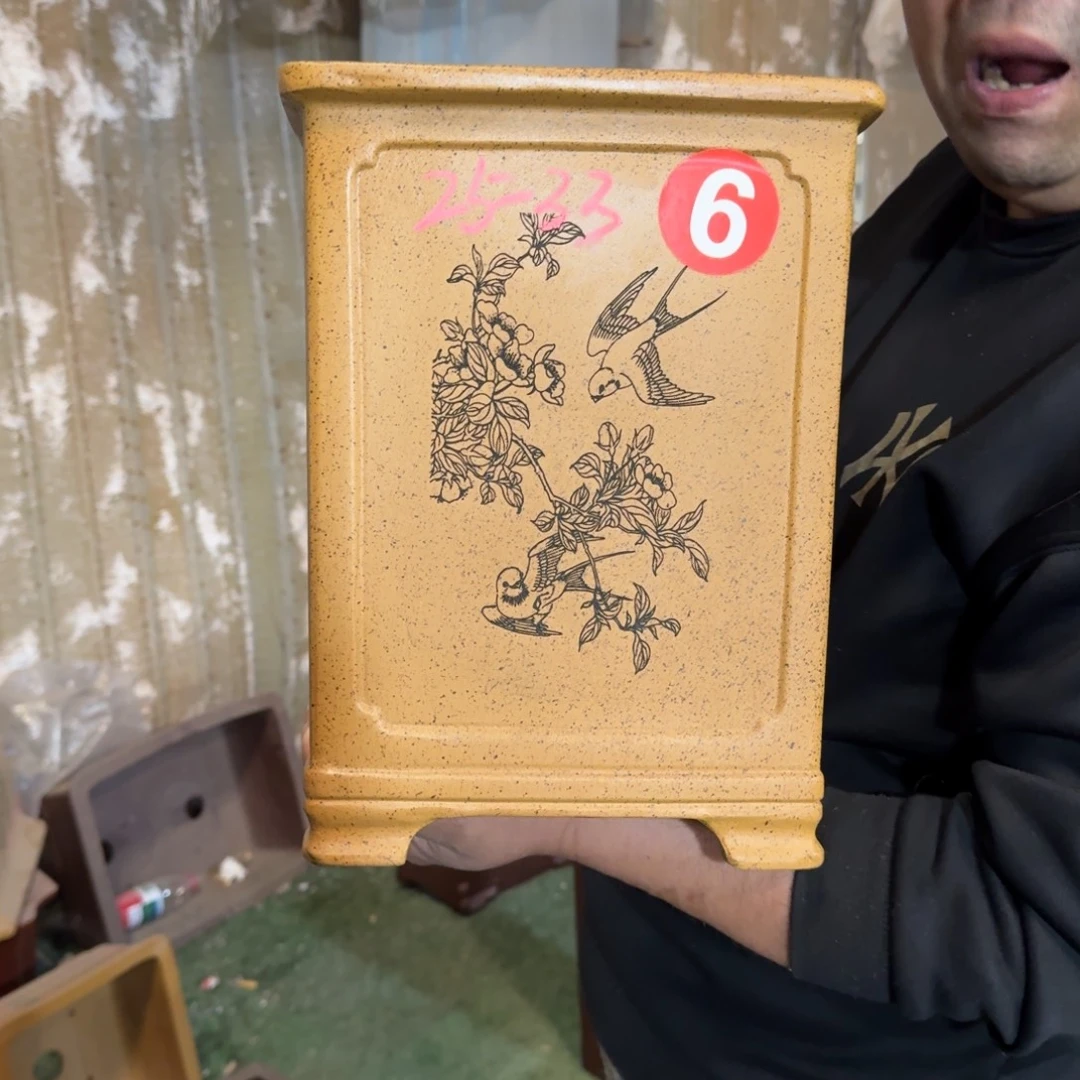 紫砂花盆紫砂花盆