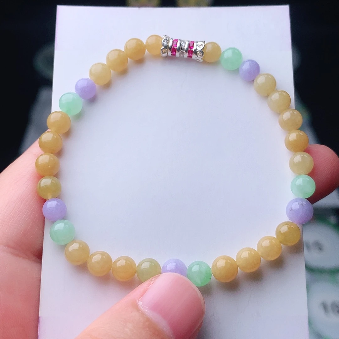 翡翠未镶嵌手链翡翠