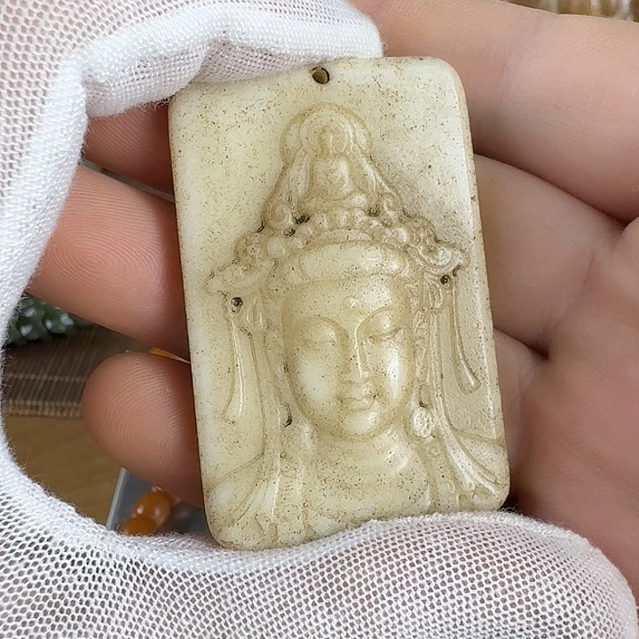 微***林和田玉未镶嵌挂件