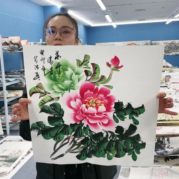 国画纯手绘国画作品鉴赏