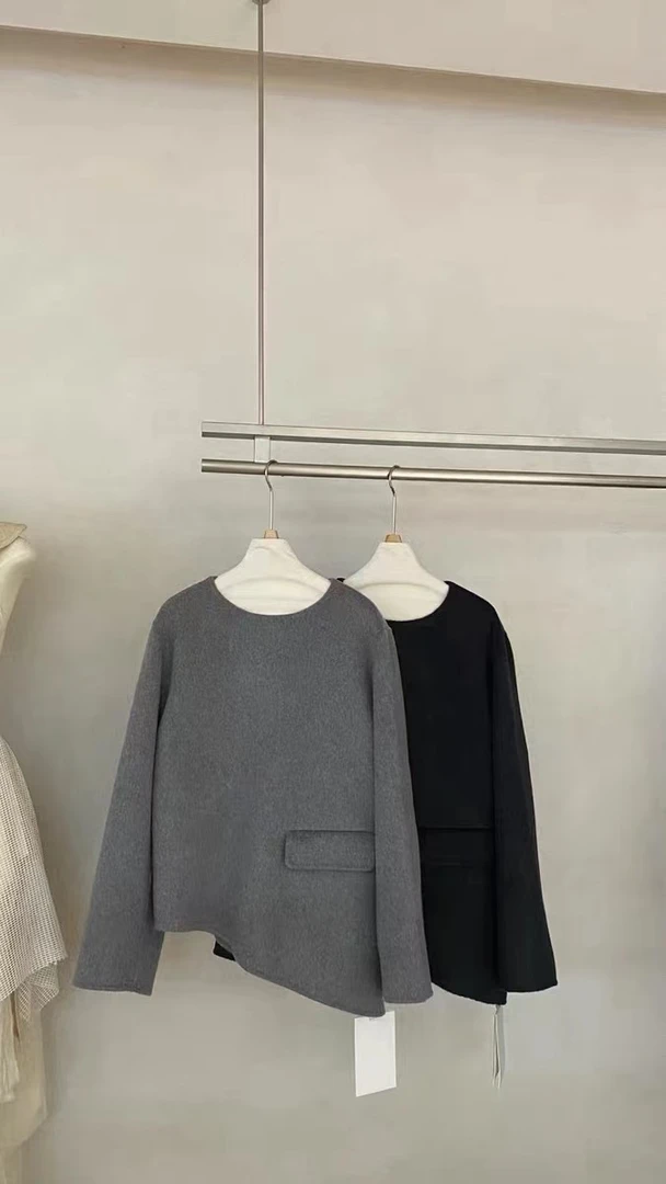 Z.X 不规则设计款套头外套 1138（C8↓）