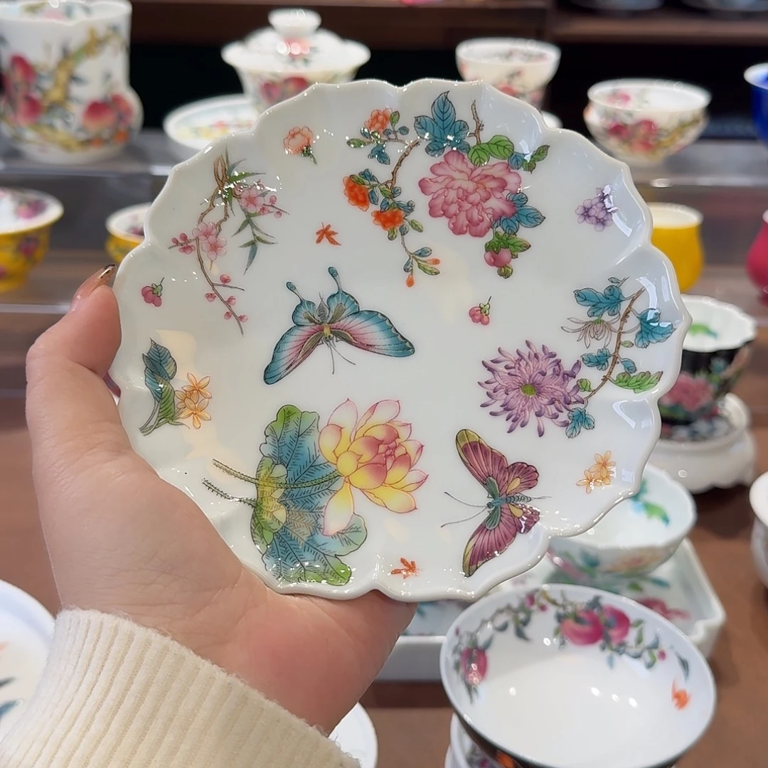 珐琅彩主人杯茶具茶具茶具