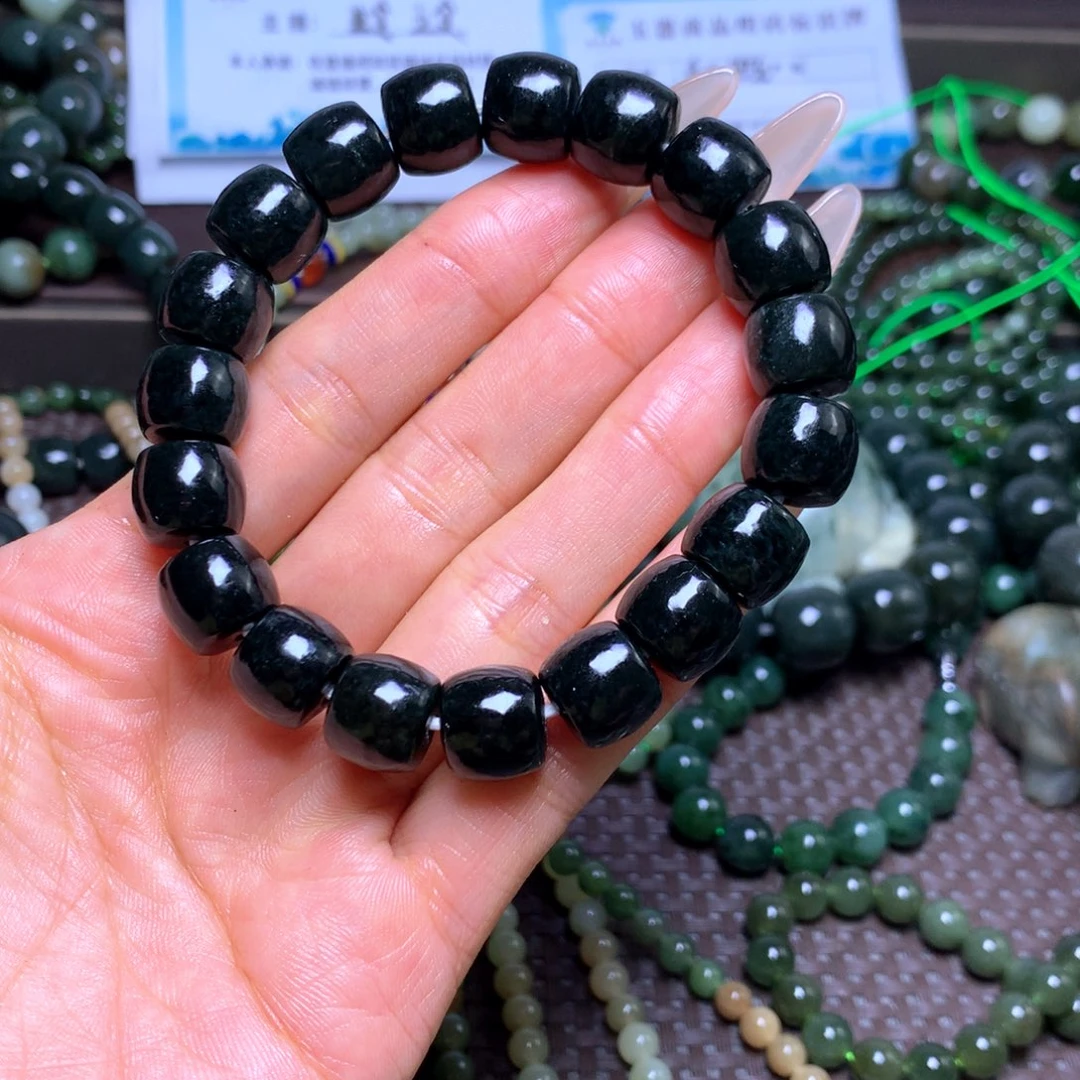 未镶嵌手串和田玉卡12
