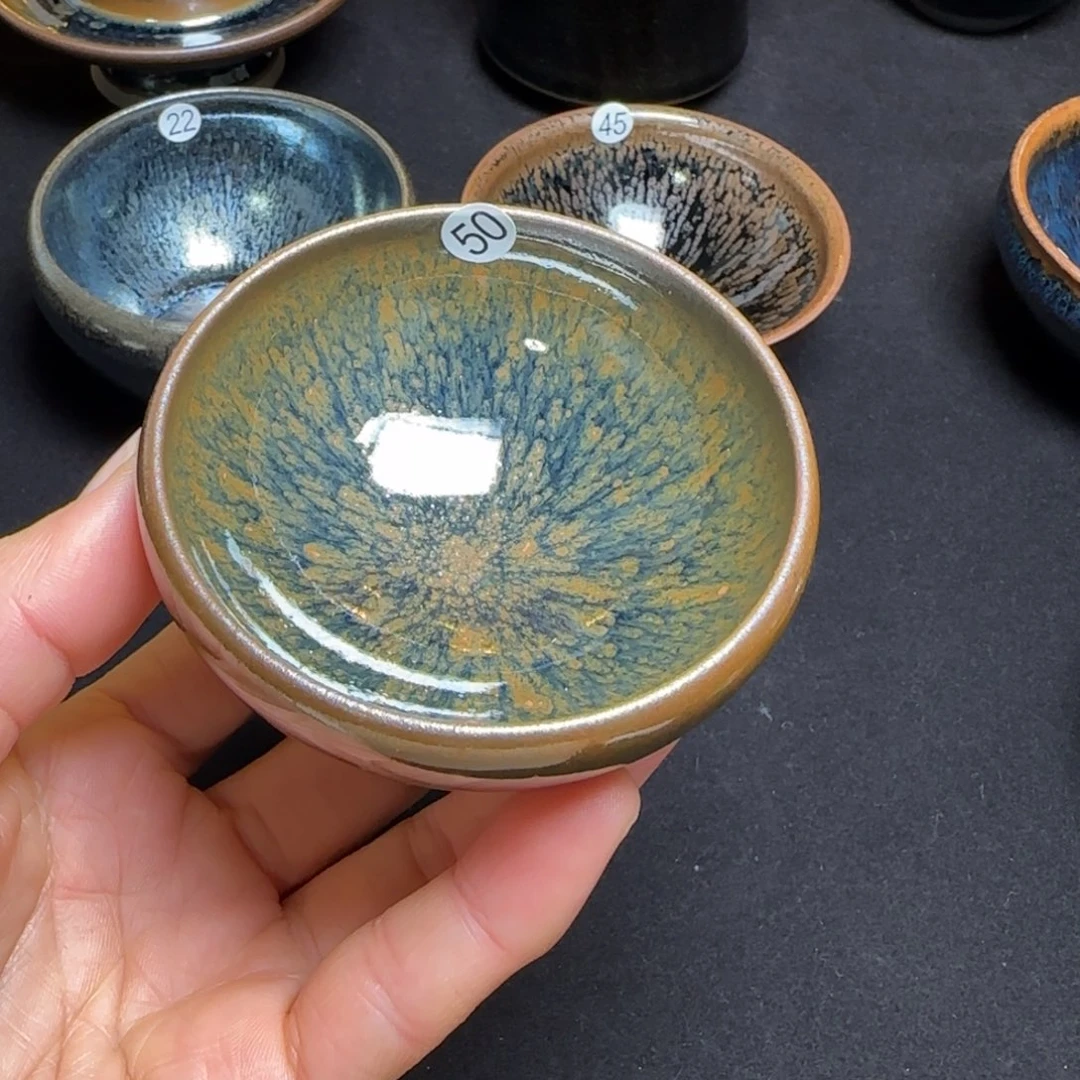 茶盏50 行云龙窑柴烧