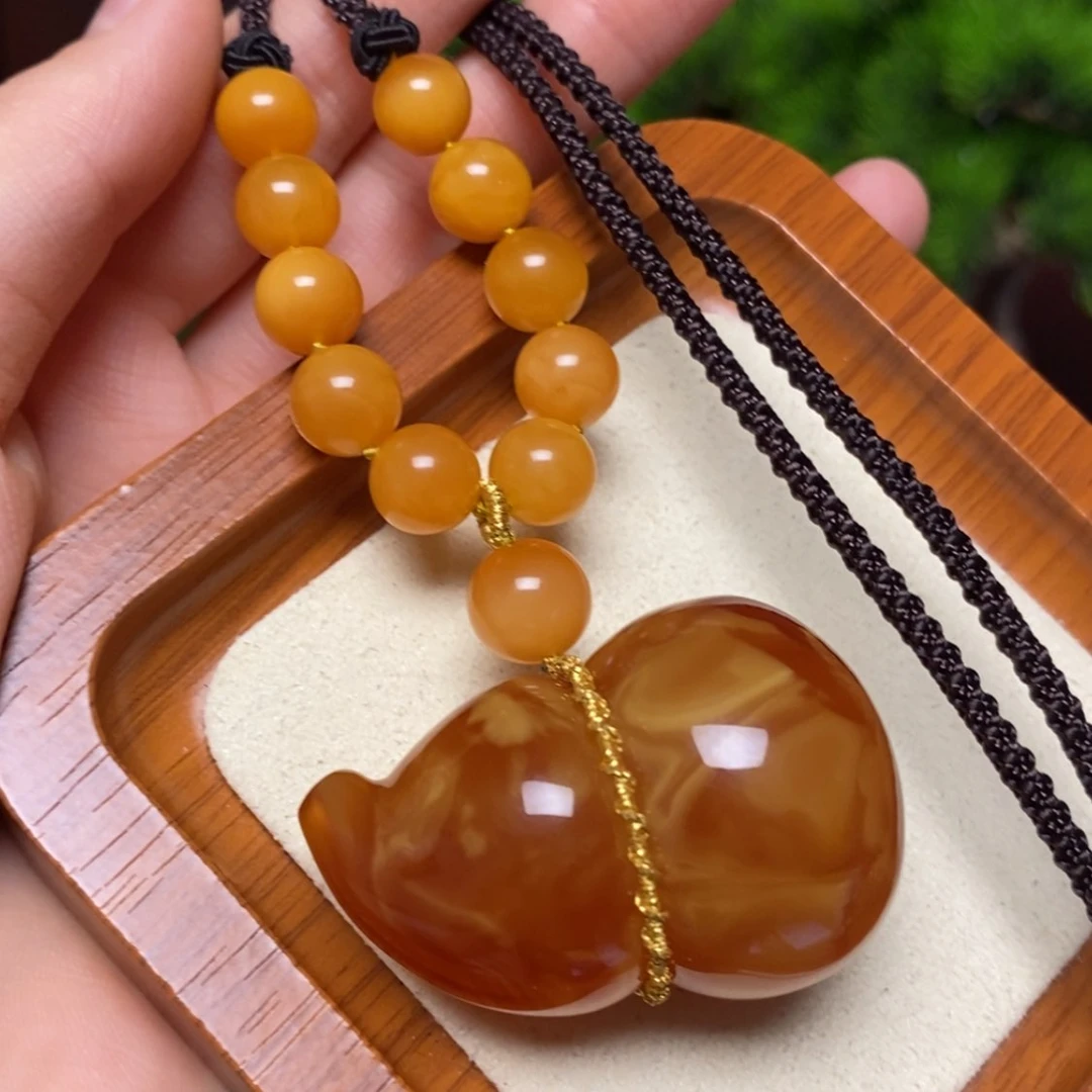 【闪购商品】未镶嵌颈饰蜜蜡项链