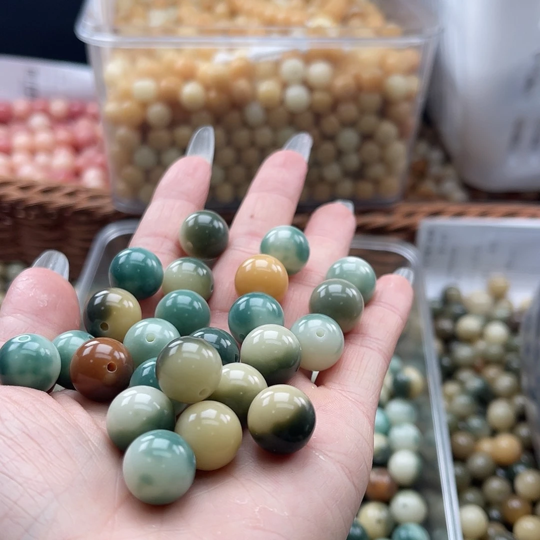 白玉菩提吊坠q13mm/100+20颗