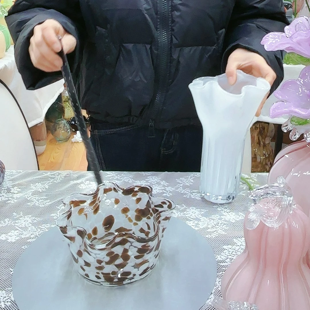 福利不退不换琉璃花瓶艺术品