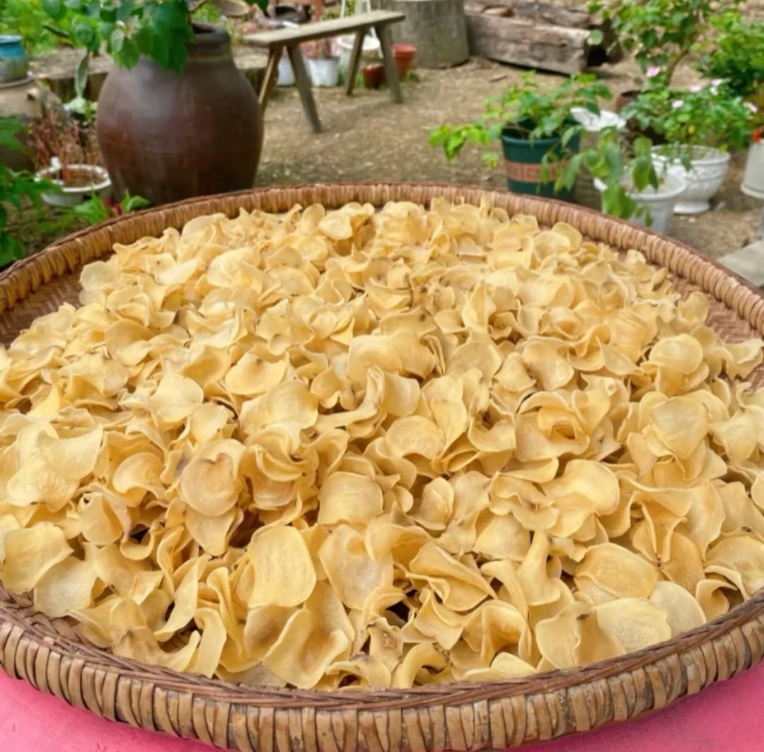 贵州本地农家土豆片晒干洋芋片干货