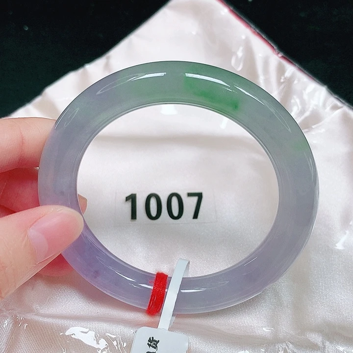 翡翠未镶嵌手镯（圆镯）