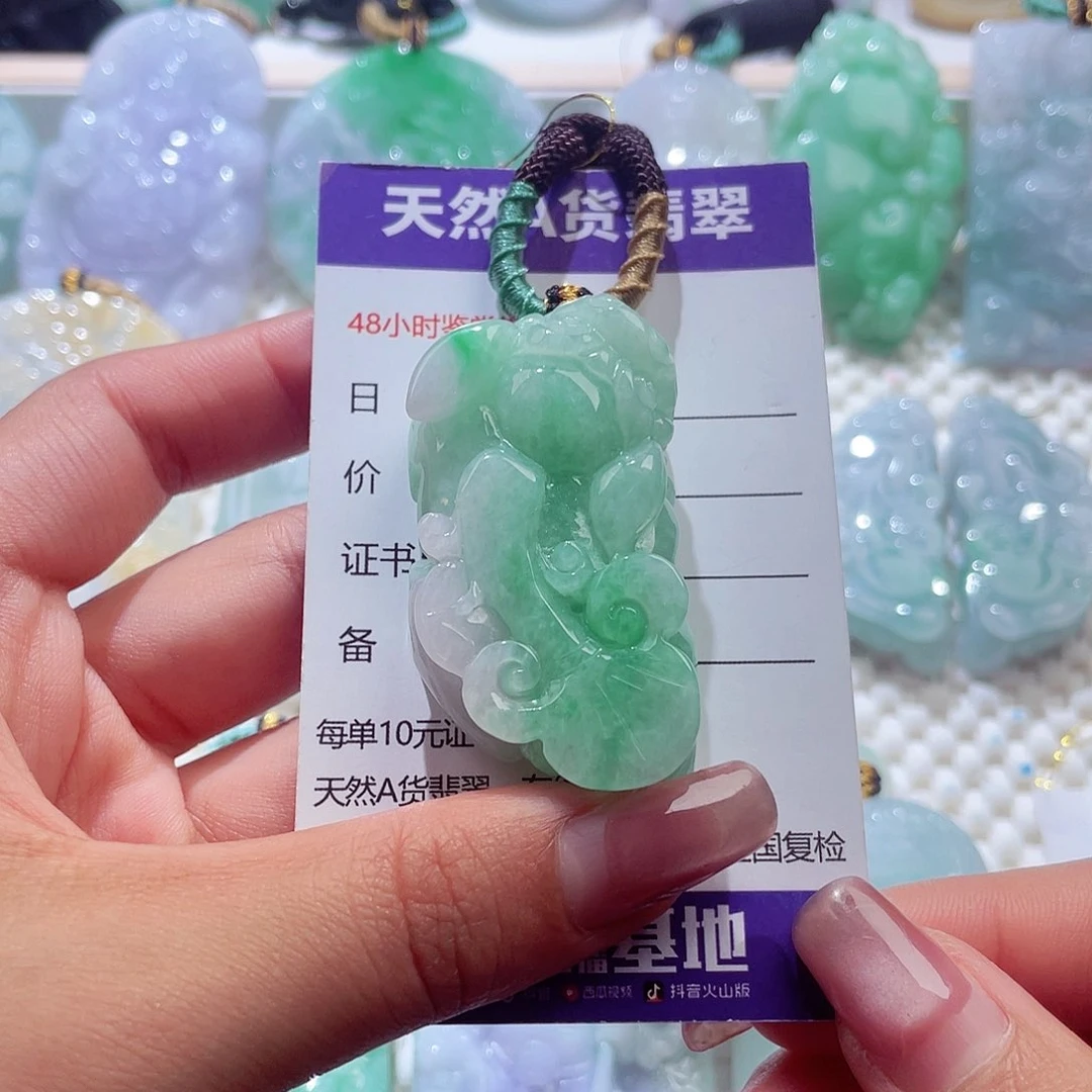 颈饰未镶嵌翡翠貔貅