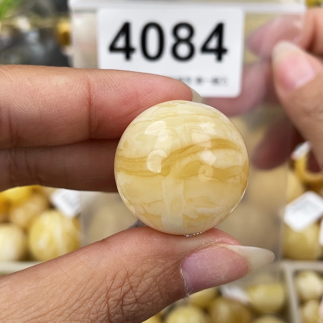 蜜蜡未镶嵌裸石26粉