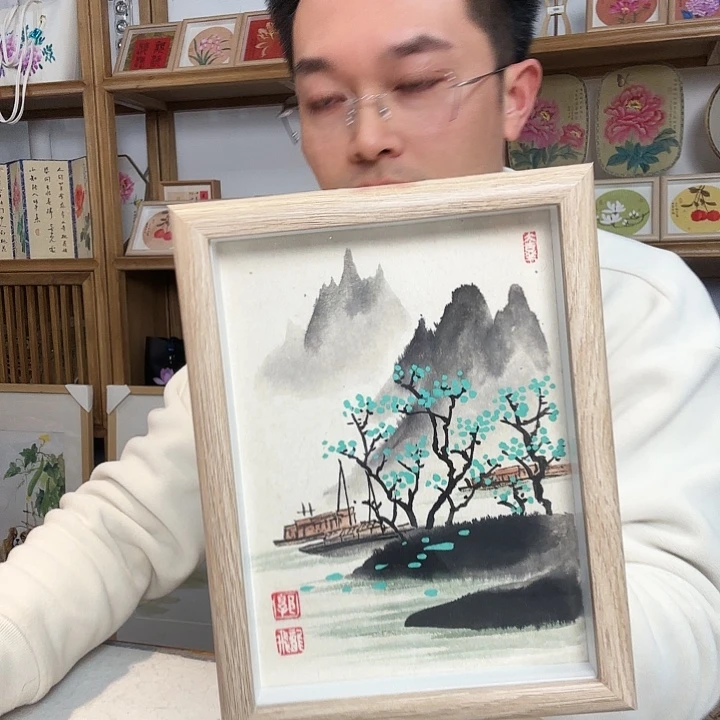 有机玻璃手绘作品 手绘 作品 手绘