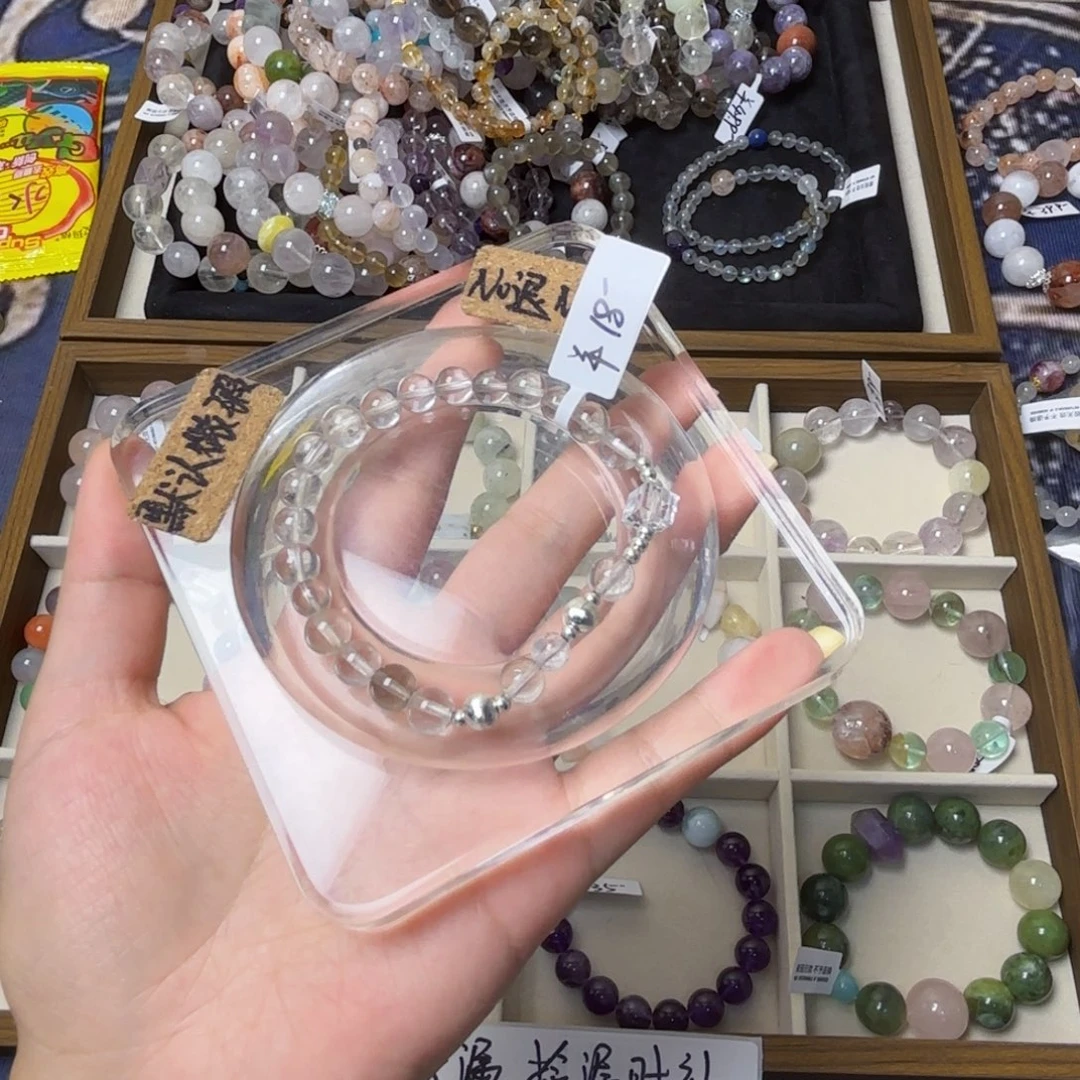 C***—手串水晶未镶嵌271号白水小卡