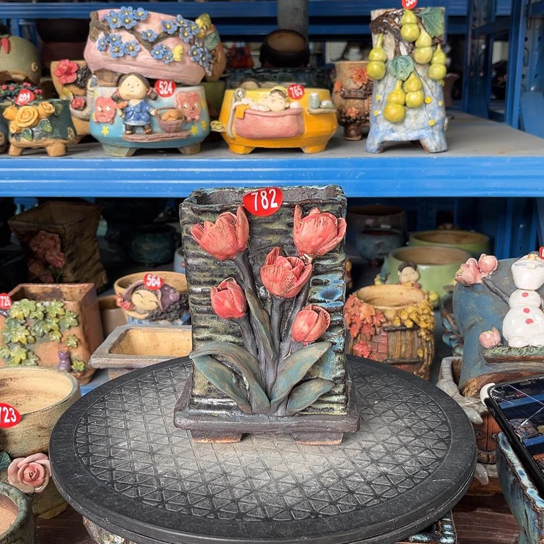 782 号陶然花器厂家直销