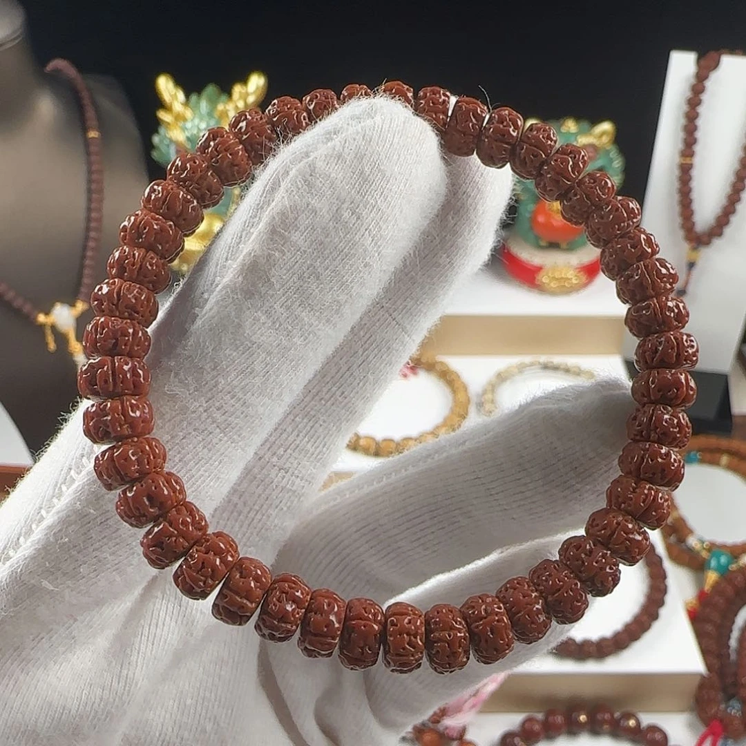 金刚菩提手串直切药片单圈