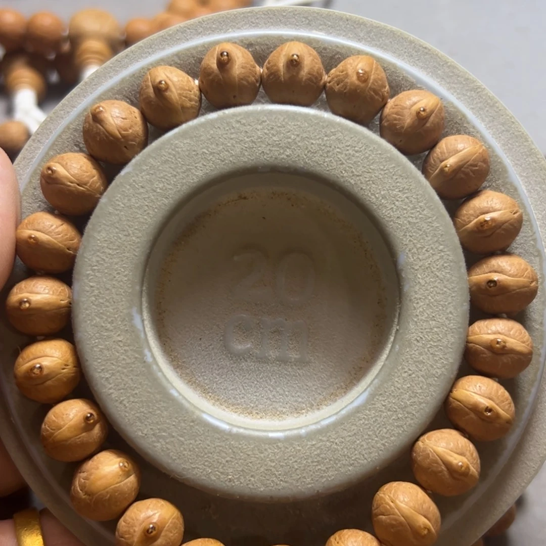 凤眼菩提手串11.5mm实心籽矮桩