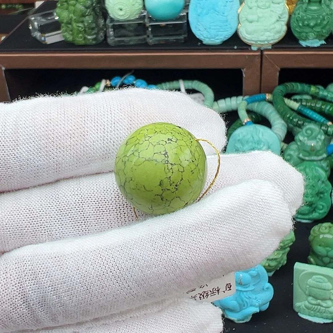 绿松石未镶嵌绿松石主播璐璐