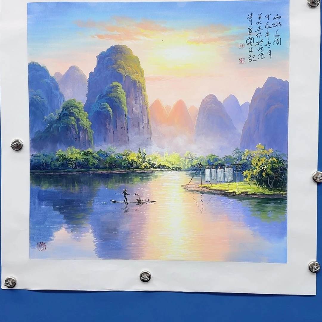 国画多次参加国内外大型展览