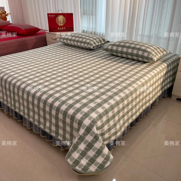 【美棉】高端 提花 加厚老粗布 软凉席 小风车（会缩水）