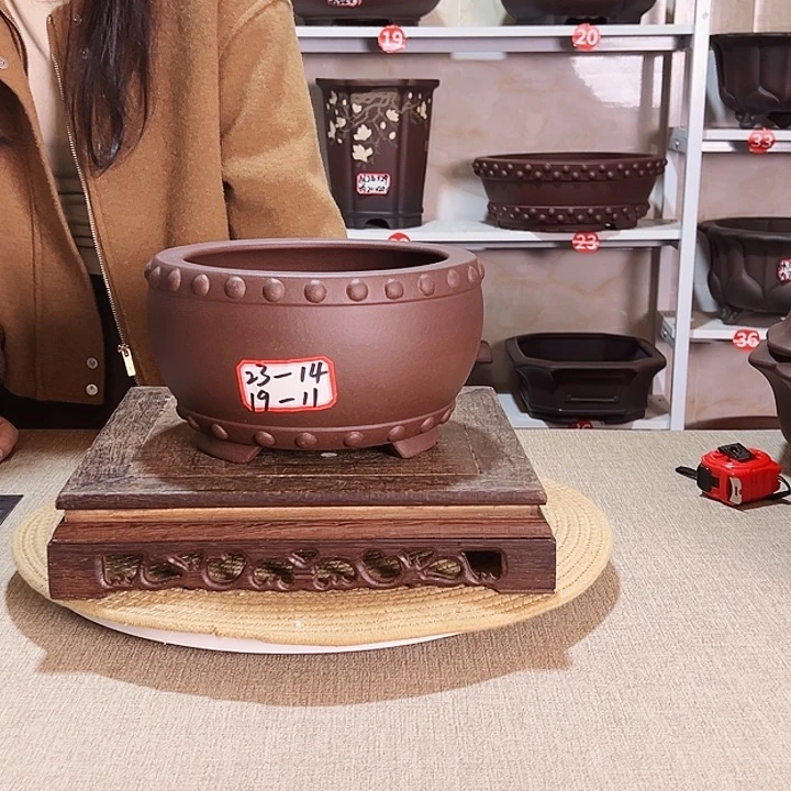 花盆紫砂紫砂花盆