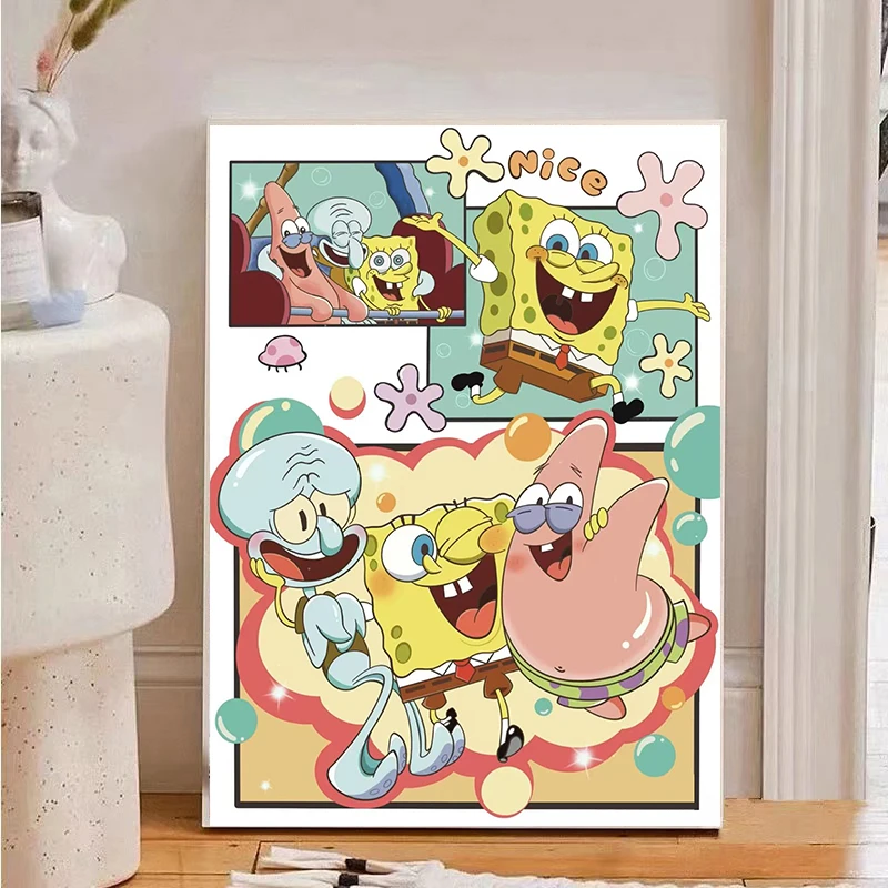 【乐乐甄选钻石画】满钻(海大派)卡通可爱手工DIY装饰画