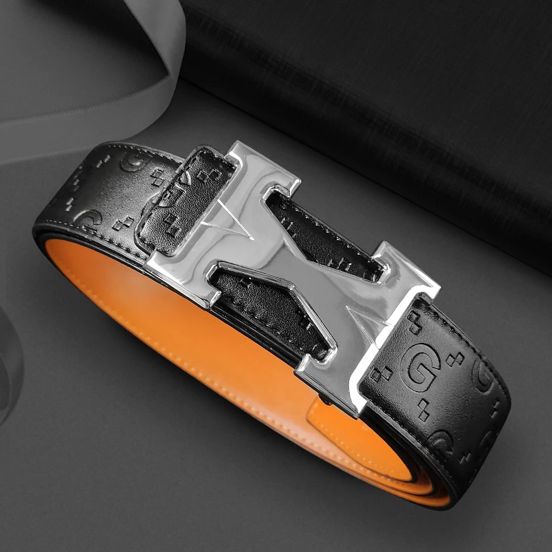 男士百搭商务魅力休闲时尚皮带8093HA-2  【ZBJ】