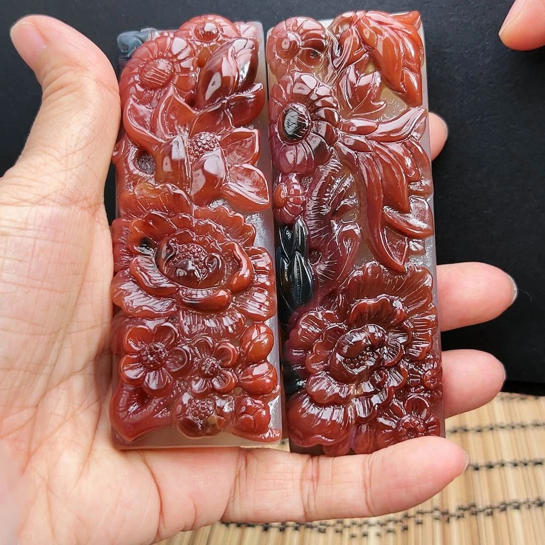 玛瑙/玉髓珠宝半成品未镶嵌檸**淉